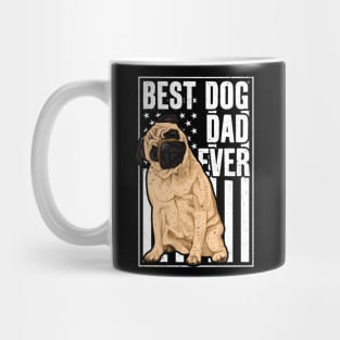 Best Dog Dad Ever Pug Mug